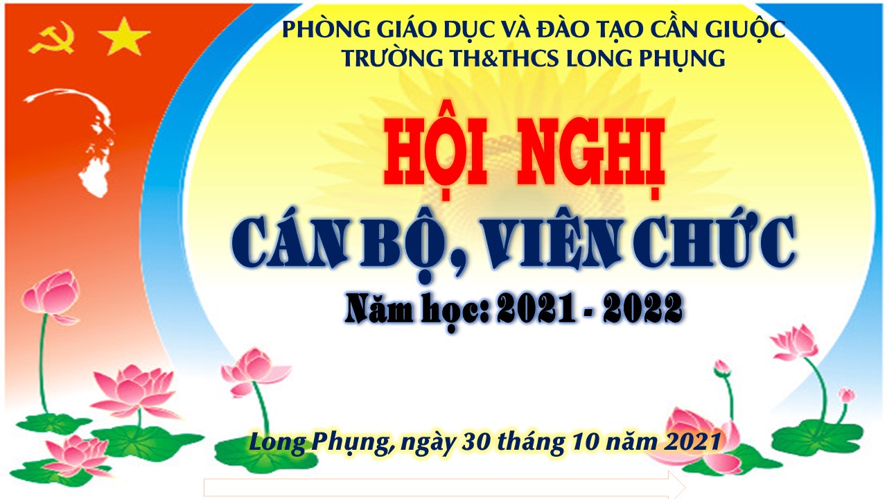 Hội nghị CB.VC đầu năm